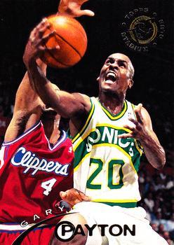 #117 Gary Payton - Seattle SuperSonics - 1994-95 Stadium Club Basketball