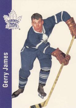 #117 Gerry James - Toronto Maple Leafs - 1994 Parkhurst Missing Link 1956-57 Hockey