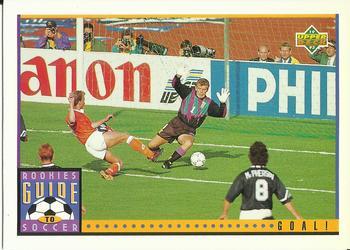 #117 Goal! - 1993 Upper Deck World Cup Preview English/Spanish Soccer