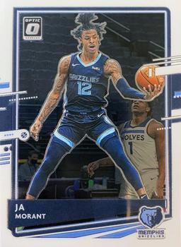 #117 Ja Morant - Memphis Grizzlies - 2020-21 Donruss Optic Basketball