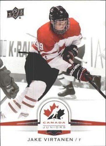 #117 Jake Virtanen - Canada - 2014-15 Upper Deck Team Canada Juniors Hockey