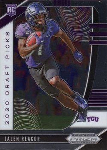 #117 Jalen Reagor- TCU Horned Frogs - 2020 Panini Prizm Draft Picks Football