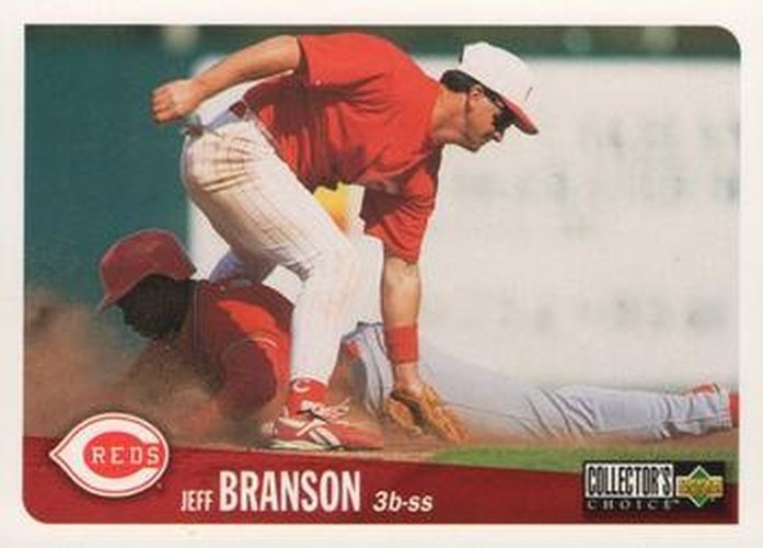 #117 Jeff Brantley - Cincinnati Reds - 1996 Collector's Choice Baseball