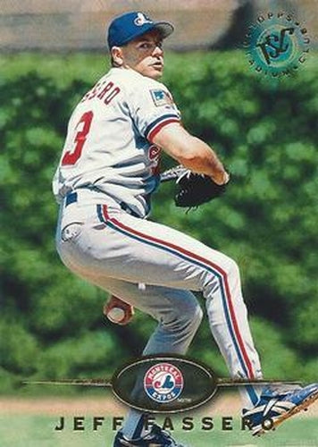 #117 Jeff Fassero - Montreal Expos - 1995 Stadium Club Baseball