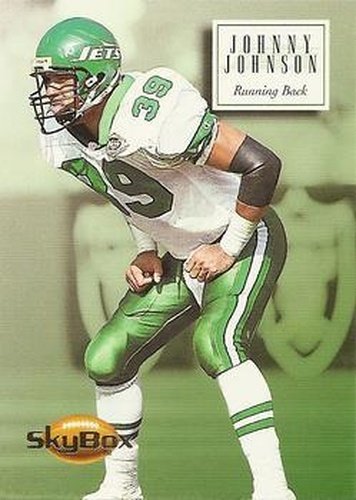 #117 Johnny Johnson - New York Jets - 1994 SkyBox Premium Football