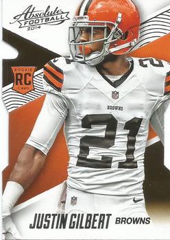 #117 Justin Gilbert - Cleveland Browns - 2014 Panini Absolute - Retail Football