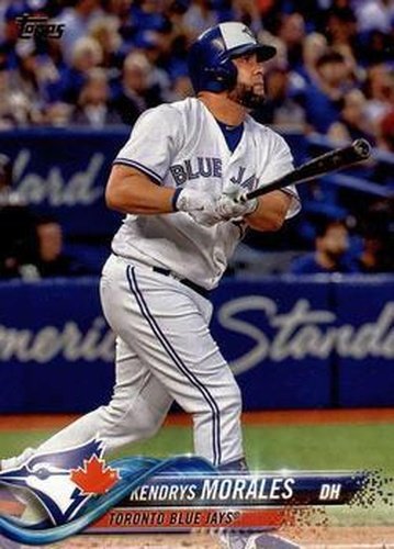 #117 Kendrys Morales - Toronto Blue Jays - 2018 Topps Baseball