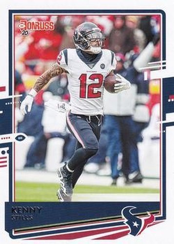 #117 Kenny Stills - Houston Texans - 2020 Donruss Football