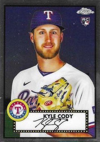 #117 Kyle Cody - Texas Rangers - 2021 Topps Chrome Platinum Anniversary Baseball