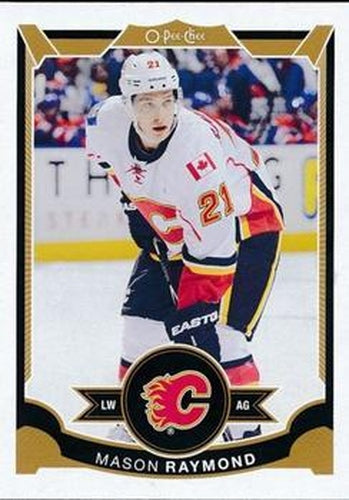 #117 Mason Raymond - Calgary Flames - 2015-16 O-Pee-Chee Hockey