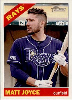 #117 Matt Joyce - Tampa Bay Rays - 2015 Topps Heritage Baseball