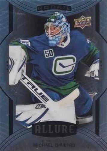 #117 Michael DiPietro - Vancouver Canucks - 2020-21 Upper Deck Allure Hockey