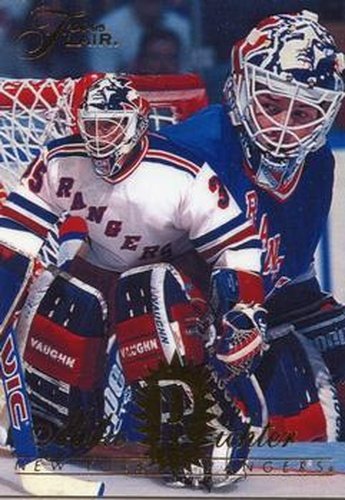 #117 Mike Richter - New York Rangers - 1994-95 Flair Hockey