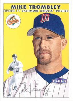 #117 Mike Trombley - Baltimore Orioles - 2000 Fleer Tradition Baseball