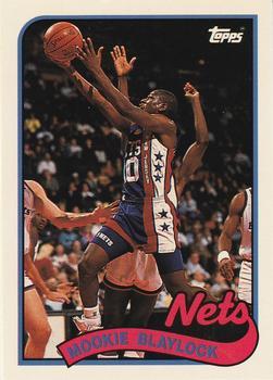 #117 Mookie Blaylock - New Jersey Nets - 1992-93 Topps Archives Basketball