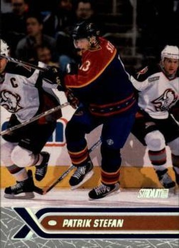 #117 Patrik Stefan - Atlanta Thrashers - 2000-01 Stadium Club Hockey