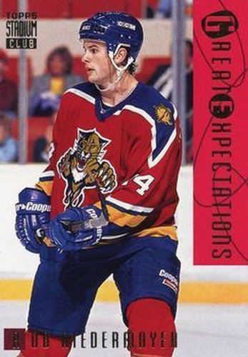 #117 Rob Niedermayer - Florida Panthers - 1994-95 Stadium Club Hockey