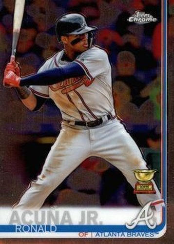 #117 Ronald Acuña Jr. - Atlanta Braves - 2019 Topps Chrome Baseball