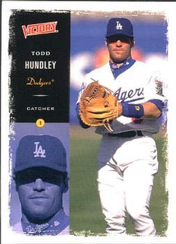 #117 Todd Hundley - Los Angeles Dodgers - 2000 Upper Deck Victory Baseball