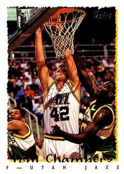 #117 Tom Chambers - Utah Jazz - 1994-95 Topps Basketball