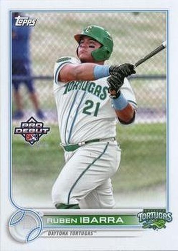 #PD-117 Ruben Ibarra - Daytona Tortugas - 2022 Topps Pro Debut Baseball