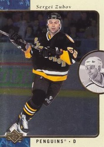 #117 Sergei Zubov - Pittsburgh Penguins - 1995-96 SP Hockey