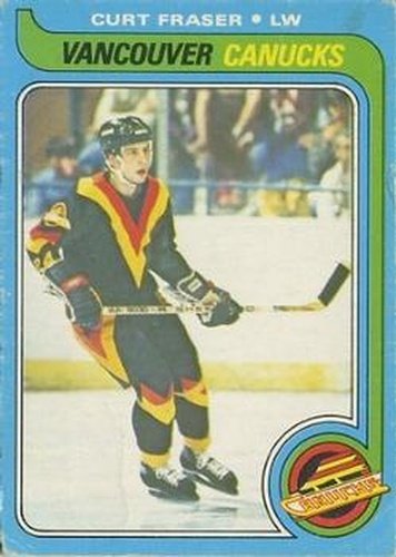 #117 Curt Fraser - Vancouver Canucks - 1979-80 O-Pee-Chee Hockey