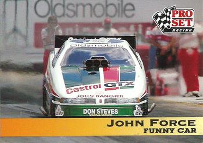 #117 John Force - John Force Racing - 1992 Pro Set NHRA Racing