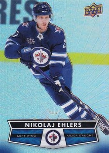 #117 Nikolaj Ehlers - Winnipeg Jets - 2021-22 Upper Deck Tim Hortons Hockey