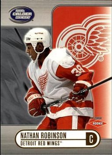 #117 Nathan Robinson - Detroit Red Wings - 2003-04 Pacific Calder Hockey