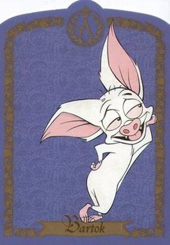 #117 Bartok - 1998 Upper Deck Anastasia