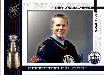 #117 Tony Salmelainen - Edmonton Oilers - 2003-04 Pacific Quest for the Cup Hockey