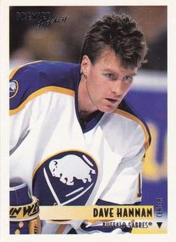 #118 Dave Hannan - Buffalo Sabres - 1994-95 O-Pee-Chee Premier Hockey