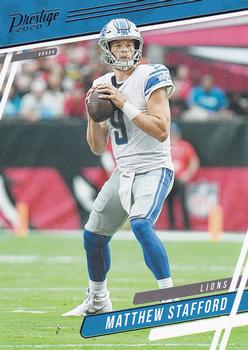 #118 Matthew Stafford - Detroit Lions - 2020 Panini Prestige Football