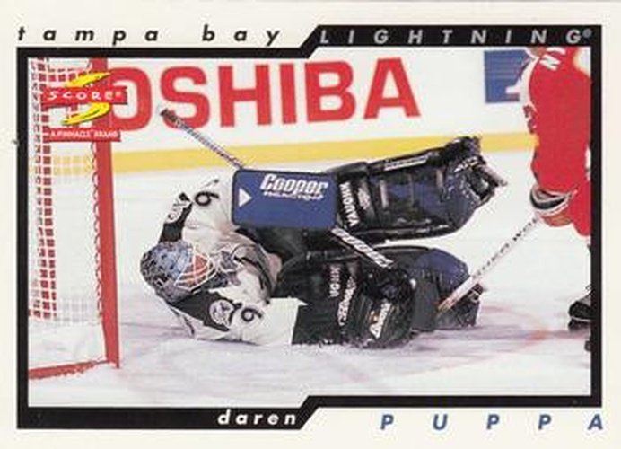 #118 Daren Puppa - Tampa Bay Lightning - 1996-97 Score Hockey