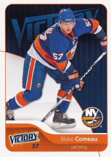 #118 Blake Comeau - New York Islanders - 2011-12 Upper Deck Victory Hockey