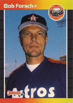#118 Bob Forsch - Houston Astros - 1989 Donruss Baseball