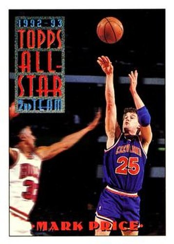 #118 Mark Price - Cleveland Cavaliers - 1993-94 Topps Basketball