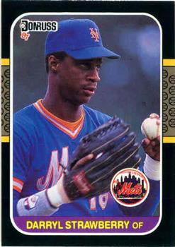 #118 Darryl Strawberry - New York Mets - 1987 Donruss Baseball