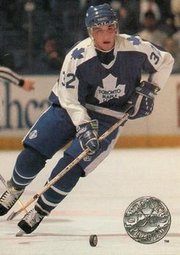 #118 Daniel Marois - Toronto Maple Leafs - 1991-92 Pro Set Platinum Hockey