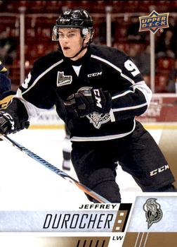 #118 Jeffrey Durocher - Gatineau Olympiques - 2017-18 Upper Deck CHL Hockey