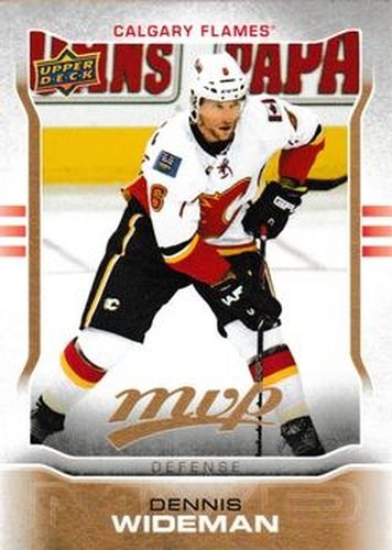 #118 Dennis Wideman - Calgary Flames - 2014-15 Upper Deck MVP Hockey