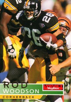 #118 Rod Woodson - Pittsburgh Steelers - 1995 SkyBox Impact Football