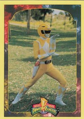 #118 The Yellow Ranger - 1994 Collect-A-Card Power Rangers