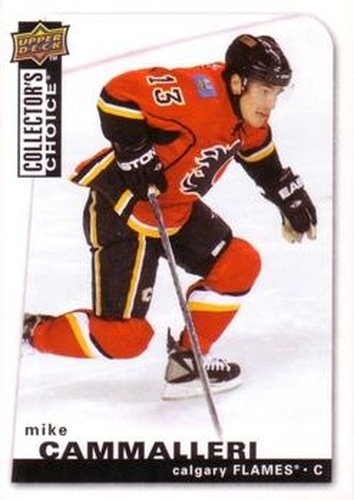 #118 Mike Cammalleri - Calgary Flames - 2008-09 Collector's Choice Hockey