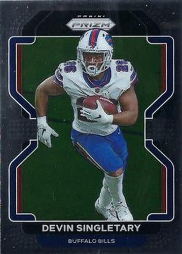 #118 Devin Singletary - Buffalo Bills - 2021 Panini Prizm Football