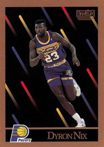 #118b Dyron Nix - Indiana Pacers - 1990-91 SkyBox Basketball