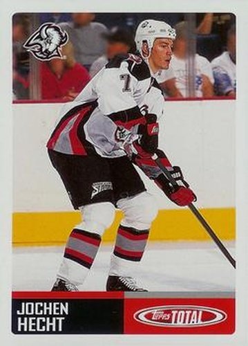 #118 Jochen Hecht - Buffalo Sabres - 2002-03 Topps Total Hockey