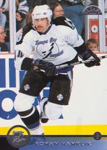 #118 Roman Hamrlik - Tampa Bay Lightning - 1996-97 Leaf Hockey