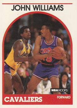 #118 John Williams - Cleveland Cavaliers - 1989-90 Hoops Basketball